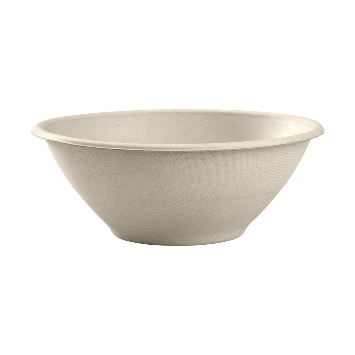 B-BL-40-N-PF BioPak BioCane Round Bowl Plant Fibre Natural 1180ml / 40oz Native Wholesale Hospitality Supplies Canberra