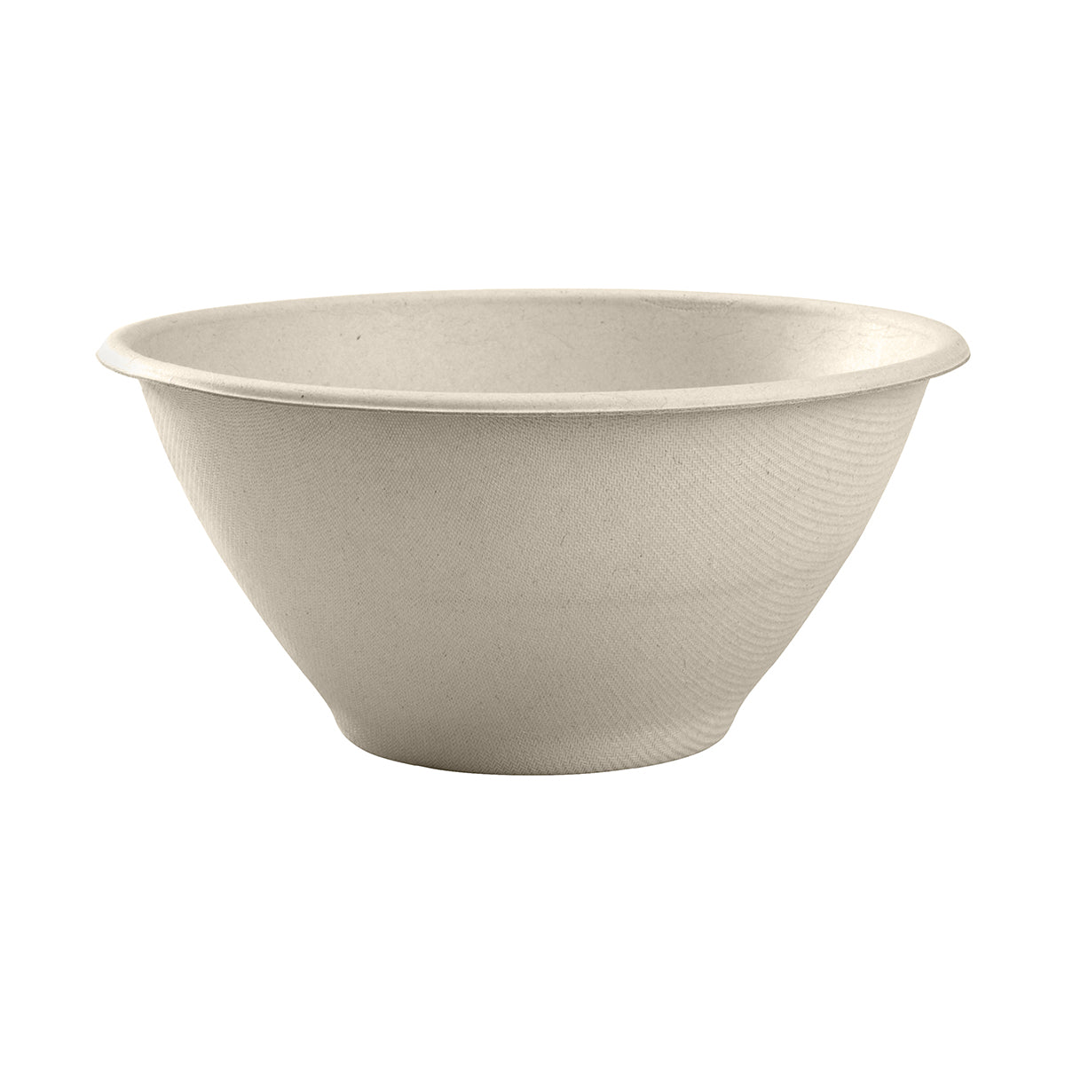 BP.B-BL-48-N-PF BioPak BioCane Round Bowl Plant Fibre Natural 1420ml / 48oz Native Wholesale Hospitality Supplies Canberra