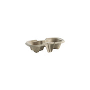 BP.B-CC-802 BioPak 2-Cup Pulp Tray Native Wholesale Hospitality Supplies Canberra