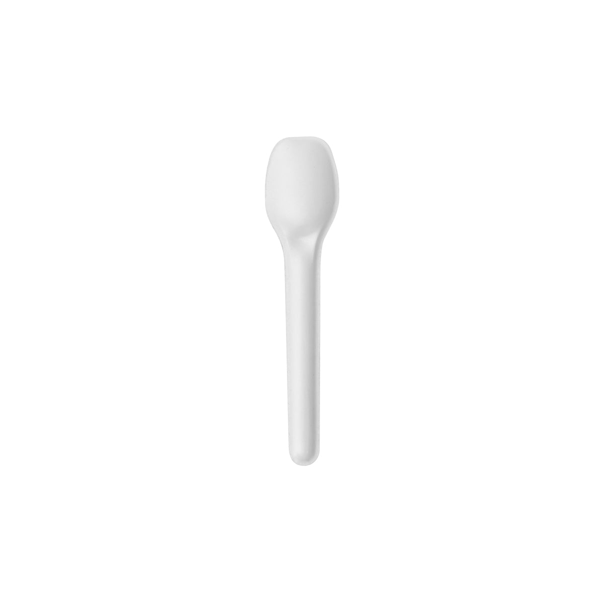 B-CUT-110TS-W BioPak BioCane Teaspoon Plant Fibre White 110mm Native Wholesale Hospitality Supplies Canberra