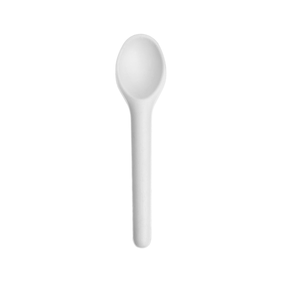 B-CUT-154S-W BioPak BioCane Spoon Plant Fibre White 150mm Native Wholesale Hospitality Supplies Canberra