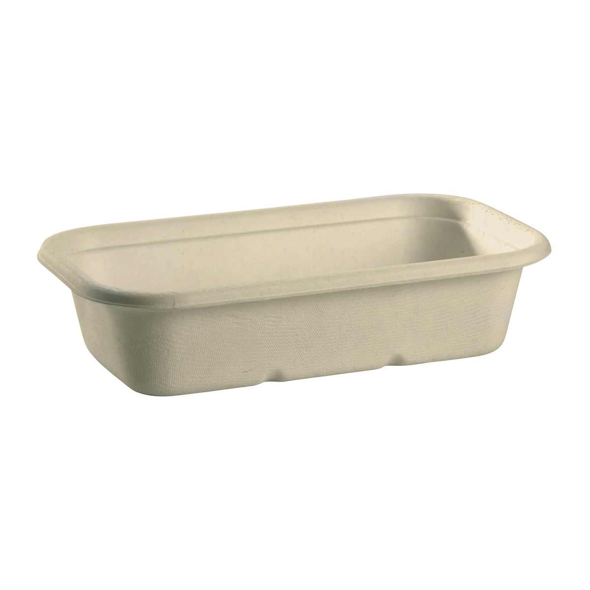 BP.B-LB-1000-N-PF BioPak BioCane Oblong Takeaway Container Plant Fibre Natural 1000ml Native Wholesale Hospitality Supplies Canberra