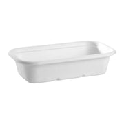 BP.B-LB-1000-W-PF BioPak BioCane Oblong Takeaway Container Plant Fibre White 1000ml Native Wholesale Hospitality Supplies Canberra