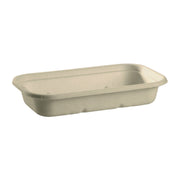 BP.B-LB-750-N-PF BioPak BioCane Oblong Takeaway Container Plant Fibre Natural 750ml Native Wholesale Hospitality Supplies Canberra