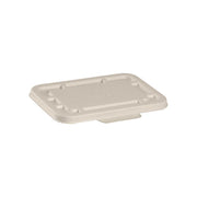 BP.B-LBL-N-SMALL-PF BioPak BioCane Rectangular Takeaway Lid Plant Fibre Natural 180x124mm Native Wholesale Hospitality Supplies Canberra