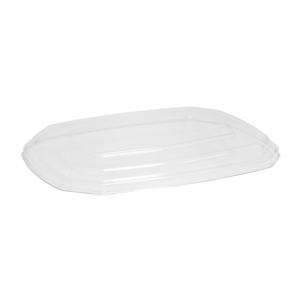 B-LBL-OCTA-RPET(D) BioPak Clear RPET Octa Takeaway Lid 230x170mm Native Wholesale Hospitality Supplies Canberra