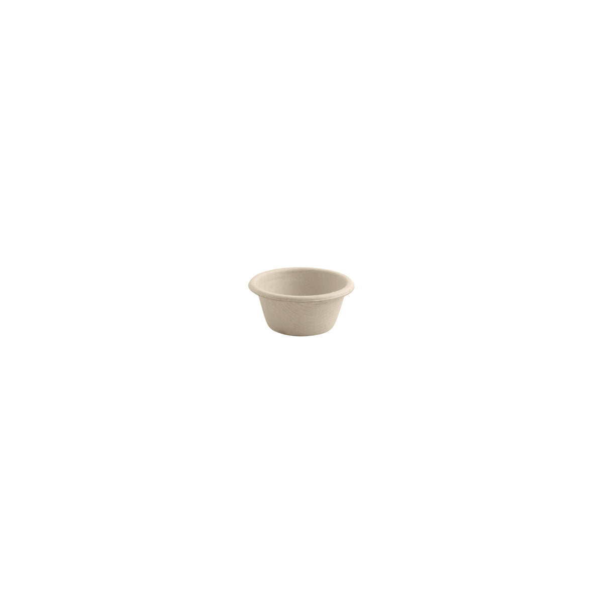 B-SC-30-N-PF BioPak BioCane Sauce Natural Cup 55x25mm / 30ml Native Wholesale Hospitality Supplies Canberra