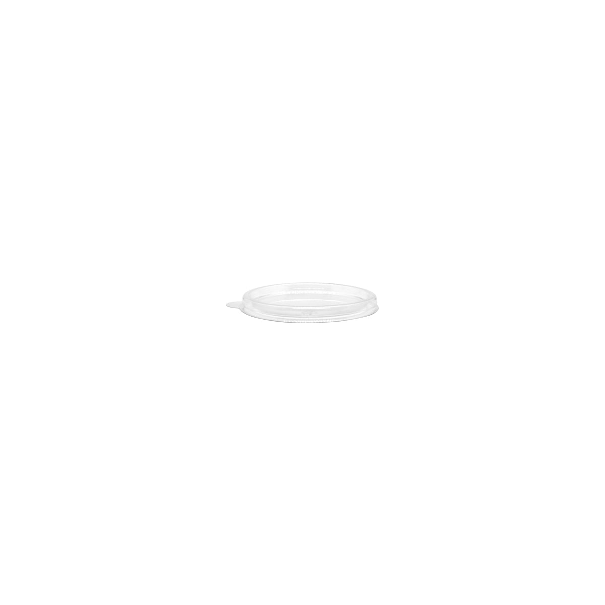 B-SCL-60 BioPak Clear PET Sauce Cup Lid 70mm Native Wholesale Hospitality Supplies Canberra