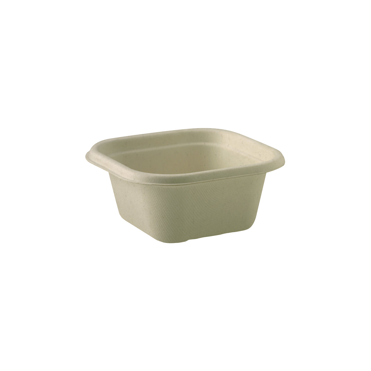 B-SLB-480-N-PF BioPak BioCane Square Takeaway Container Plant Fibre Natural 480ml Native Wholesale Hospitality Supplies Canberra