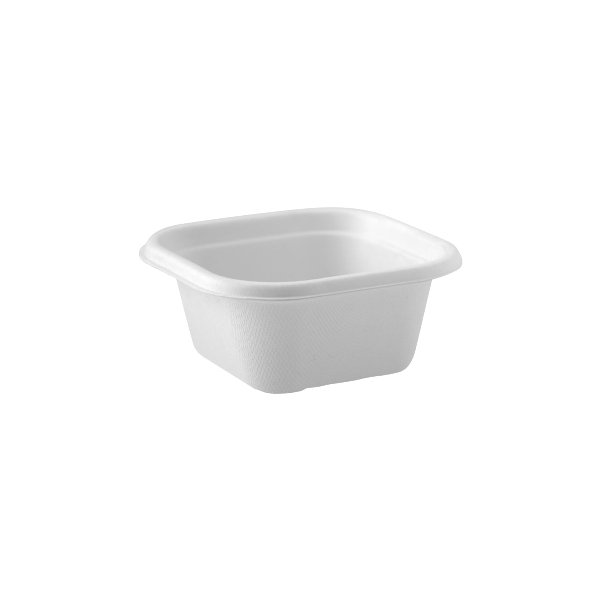 B-SLB-480-W-PF BioPak BioCane Square Takeaway Container Plant Fibre White 480ml Native Wholesale Hospitality Supplies Canberra