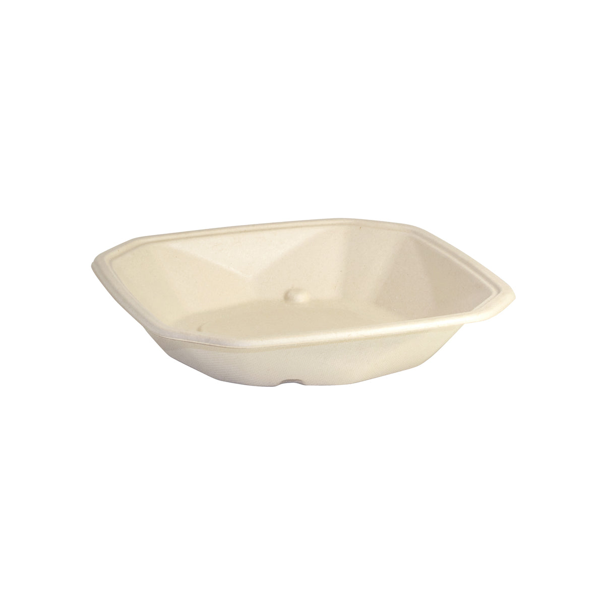 B-SLB-OCTA-500-N BioPak BioCane Octa Takeaway Container Plant Fibre Natural 500ml Native Wholesale Hospitality Supplies Canberra