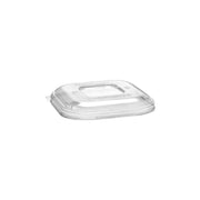 BP.B-SLBL-PLA(D) BioPak Clear PLA Square Takeaway Dome Lid 130x130mm Native Wholesale Hospitality Supplies Canberra