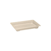 BP.B-ST-MEDIUM-PF BioPak BioCane Sushi Tray Medium Plant Fibre Natural 188x134x24mm Native Wholesale Hospitality Supplies Canberra
