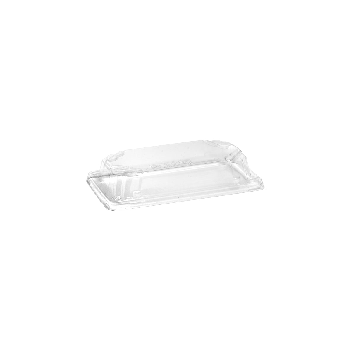 B-STL-SMALL-PET BioPak Clear PET Sushi Tray Dome Lid Small 169x93x32mm Native Wholesale Hospitality Supplies Canberra