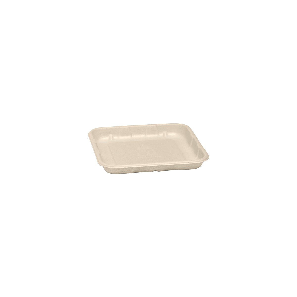 B-TRAY-5X5-PF BioPak BioCane Produce Trays Plant Fibre Natural 140x140mm / 5x5" Native Wholesale Hospitality Supplies Canberra