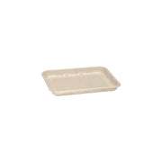 BP.B-TRAY-6X5-PF BioPak BioCane Produce Trays Plant Fibre Natural 160x140mm / 6x5" Native Wholesale Hospitality Supplies Canberra
