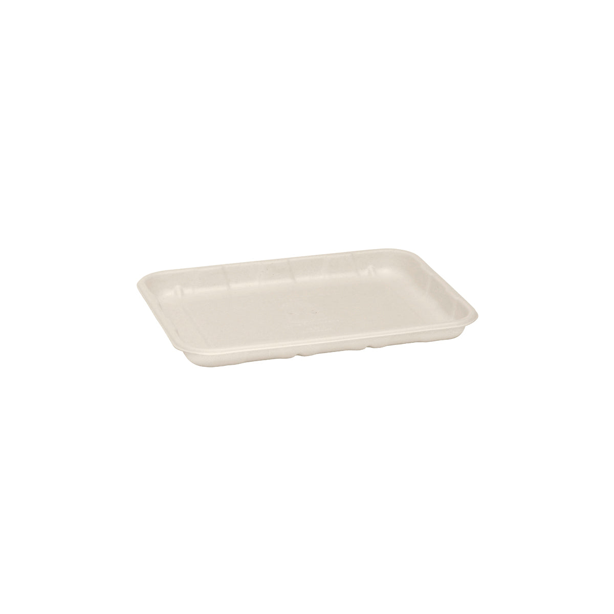 B-TRAY-7X5-PF BioPak BioCane Produce Trays Plant Fibre Natural 190x140mm / 7x5" Native Wholesale Hospitality Supplies Canberra