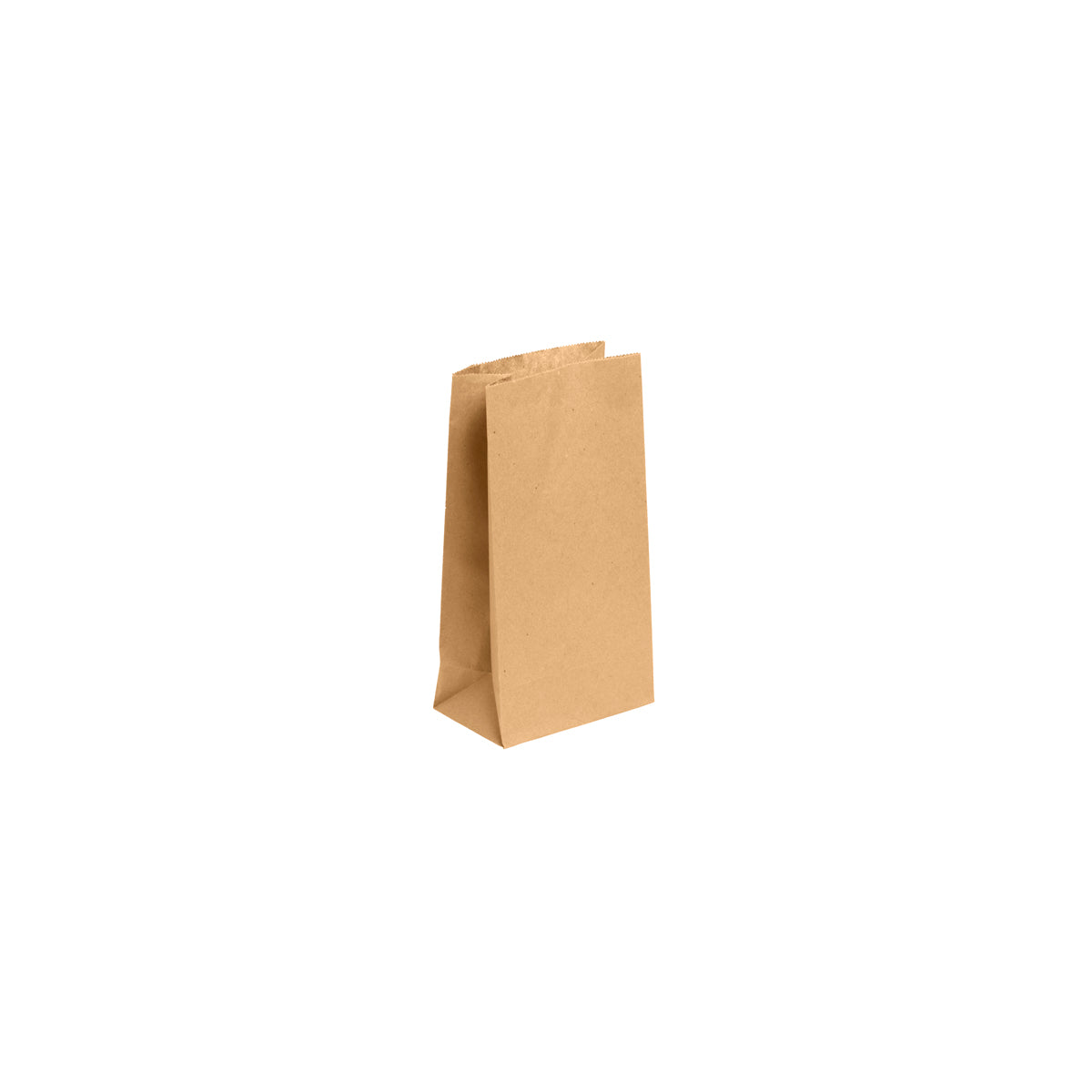 BAG-SOS-4-B BioPak FSC SOS Paper Bag No.4 Kraft 127x235x77mm Native Wholesale Hospitality Supplies Canberra