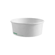 BP.BB-BL-EXTRA LARGE-W BioPak FSC Paper Wide BioBowl White 183x68mm / 1300ml Native Wholesale Hospitality Supplies Canberra