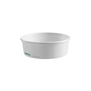BP.BB-BL-SMALL-W BioPak FSC Paper Wide BioBowl White 148x48mm / 500ml Native Wholesale Hospitality Supplies Canberra