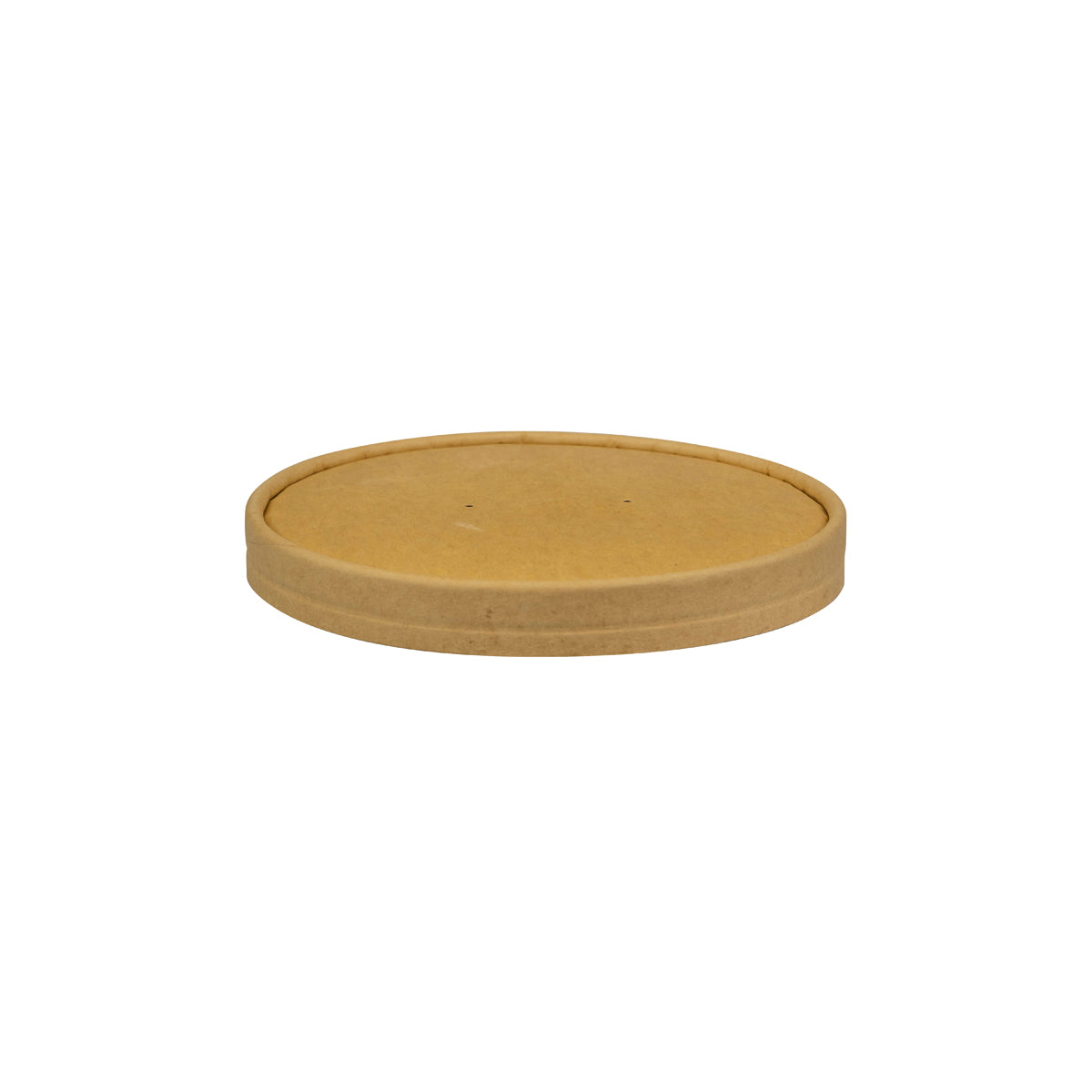 BB-BLL-148-PAPER BioPak FSC Paper Wide BioBowl Lid Kraft 148mm Native Wholesale Hospitality Supplies Canberra