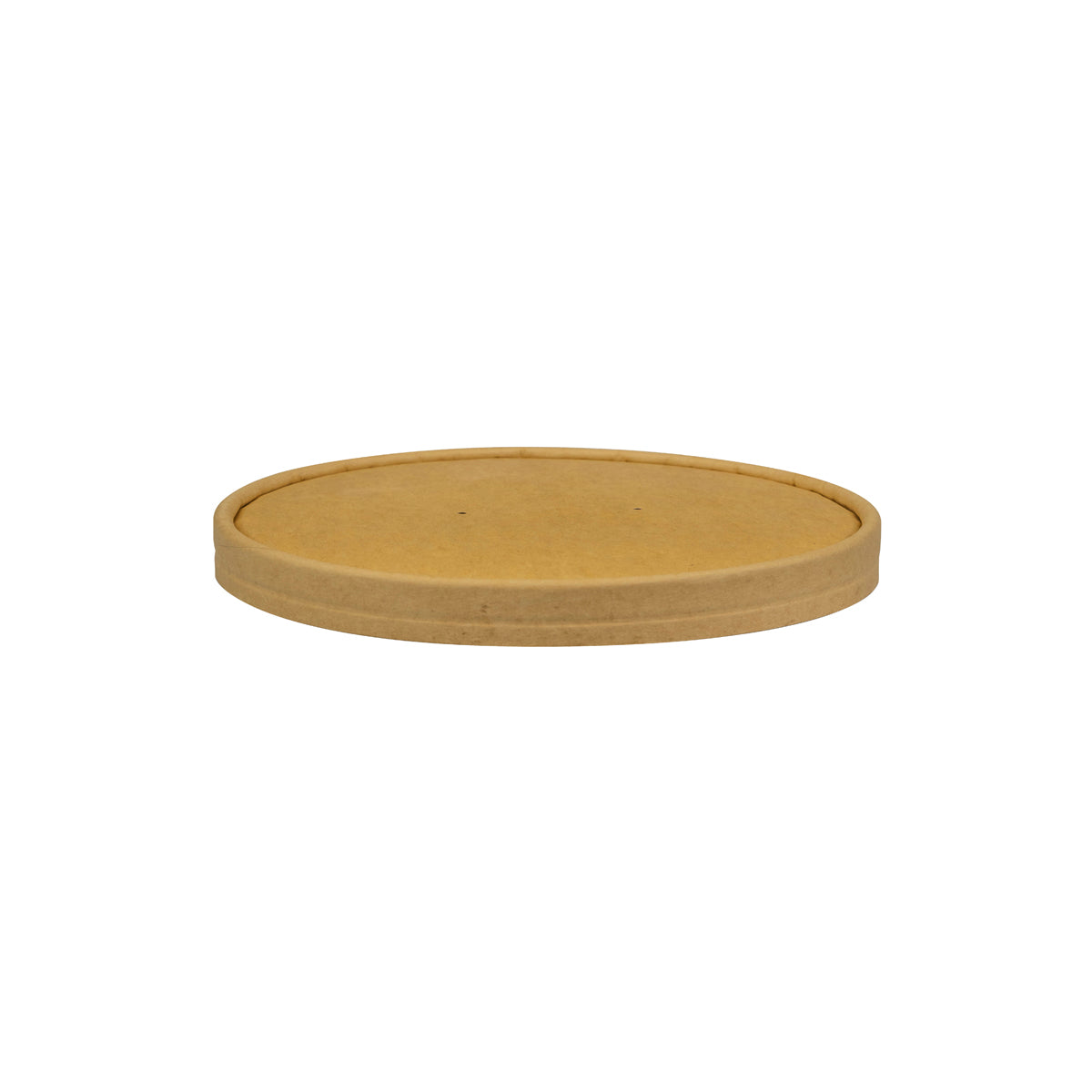 BB-BLL-184-PAPER BioPak FSC Paper Wide BioBowl Lid Kraft 184mm Native Wholesale Hospitality Supplies Canberra