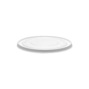 BP.BB-BLL-184-PULP-W BioPak BioCane BioBowl Lid Plant Fibre 191mm Native Wholesale Hospitality Supplies Canberra