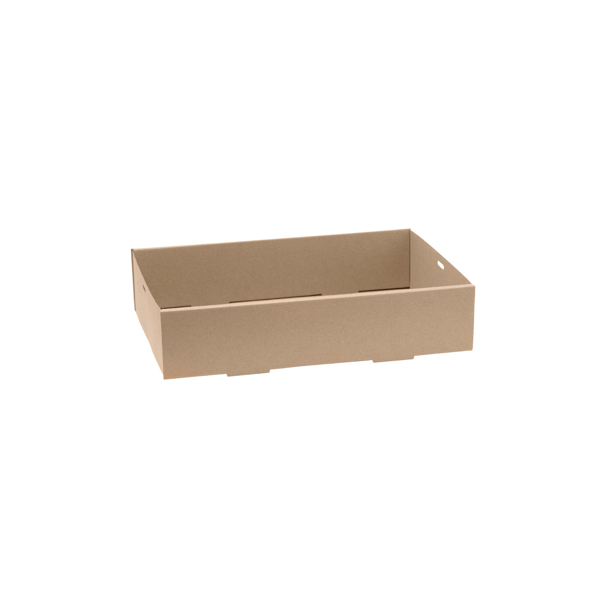 BP.BB-CB-M BioPak FSC BioBoard Catering Tray Medium Base Kraft 359x252x80mm Native Wholesale Hospitality Supplies Canberra