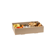 BB-CB-M BioPak FSC BioBoard Catering Tray Medium Kraft 359x252x80mm Native Wholesale Hospitality Supplies Canberra