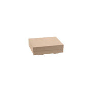 BP.BB-CB-S BioPak FSC BioBoard Catering Tray Small Base Kraft 225x225x60mm Native Wholesale Hospitality Supplies Canberra