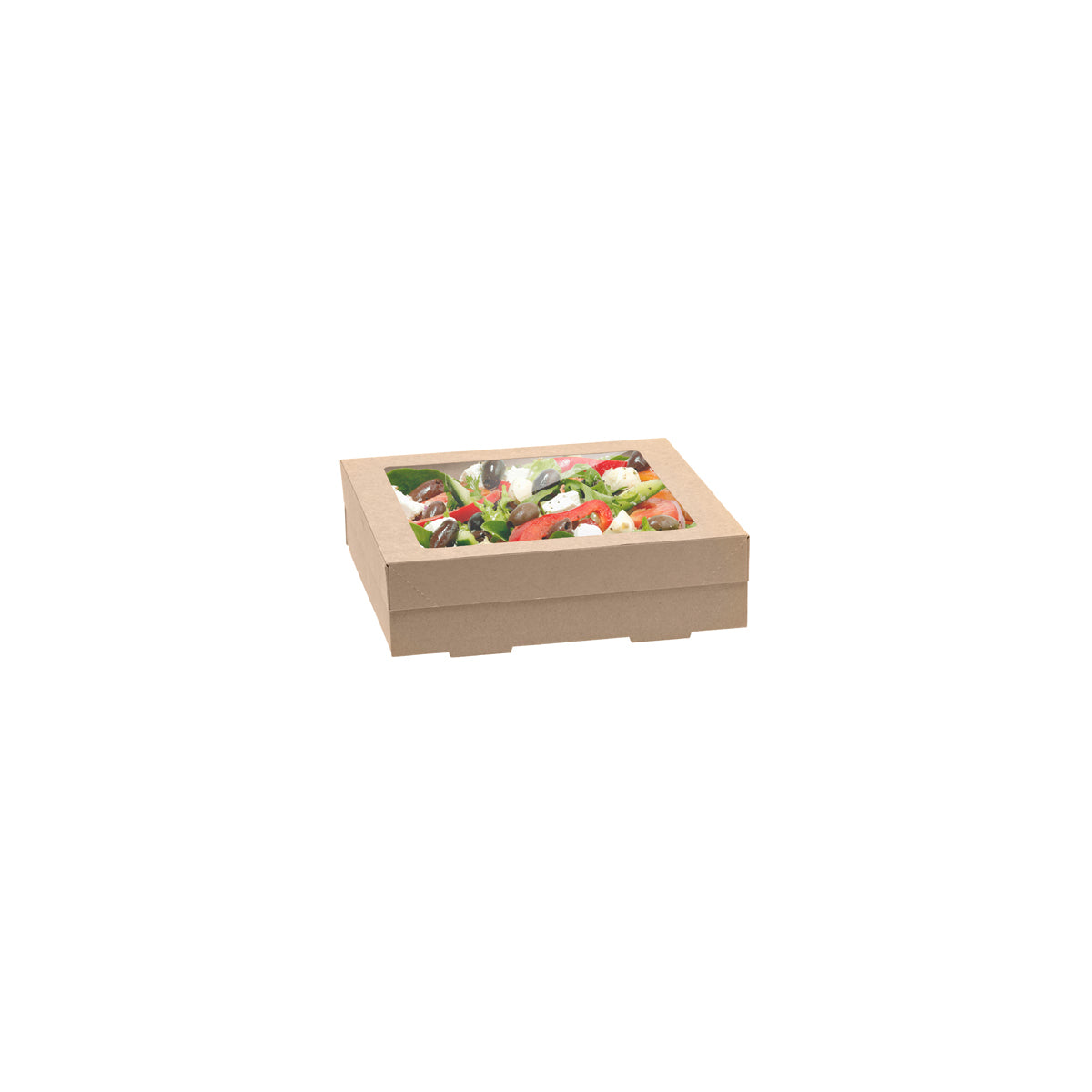 BB-CB-S BB-CBWL-SL BioPak FSC BioBoard Catering Tray Small Kraft 225x225x60mm Native Wholesale Hospitality Supplies Canberra