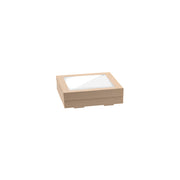 BB-CB-S BB-CBWL-SL BioPak FSC BioBoard Catering Tray Small Kraft 225x225x60mm Native Wholesale Hospitality Supplies Canberra