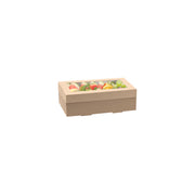 BB-CB-XS BB-CB-XS BioPak FSC BioBoard Catering Tray Extra Small Kraft 258x150x80mm Native Wholesale Hospitality Supplies Canberra