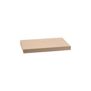 BP.BB-CBL-M BioPak FSC BioBoard Catering Tray Medium Lid Kraft 364x255x30mm Native Wholesale Hospitality Supplies Canberra