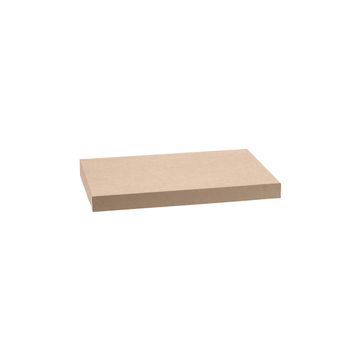 BP.BB-CBL-M BioPak FSC BioBoard Catering Tray Medium Lid Kraft 364x255x30mm Native Wholesale Hospitality Supplies Canberra