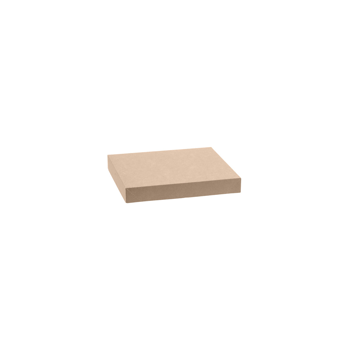 BB-CBL-S BioPak FSC BioBoard Catering Tray Small Lid Kraft 229x228x30mm Native Wholesale Hospitality Supplies Canberra