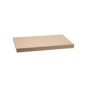 BP.BB-CBL-XL BioPak FSC BioBoard Catering Tray Extra Large Lid Kraft 455x313x30mm Native Wholesale Hospitality Supplies Canberra
