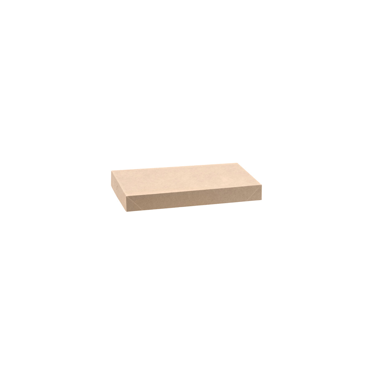 BP.BB-CBL-XS BioPak FSC BioBoard Catering Tray Extra Small Lid Kraft 258x155x30mm Native Wholesale Hospitality Supplies Canberra