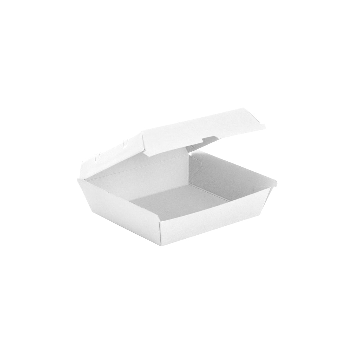BB-DINNER BOX-W BioPak FSC BioBoard Dinner Box White 178x160x80mm Native Wholesale Hospitality Supplies Canberra