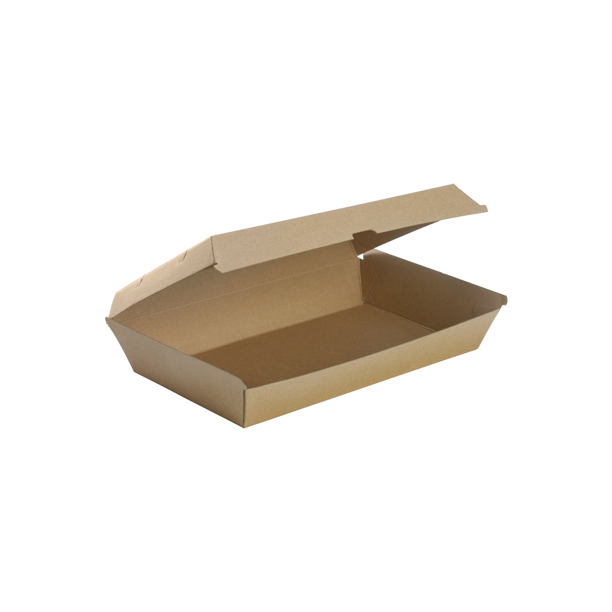 BB-FAMILY BOX BioPak FSC BioBoard Family Box Kraft 290x170x85mm Native Wholesale Hospitality Supplies Canberra