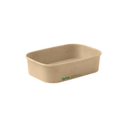 BP.BB-LB-500-N BioPak FSC BioBoard Rectangle Takeaway Container Natural 500ml Native Wholesale Hospitality Supplies Canberra