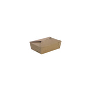 BP.BB-LBL-3 BioPak FSC BioBoard Lunch Box Large Printed Kraft Look 197x140x64mm Native Wholesale Hospitality Supplies Canberra