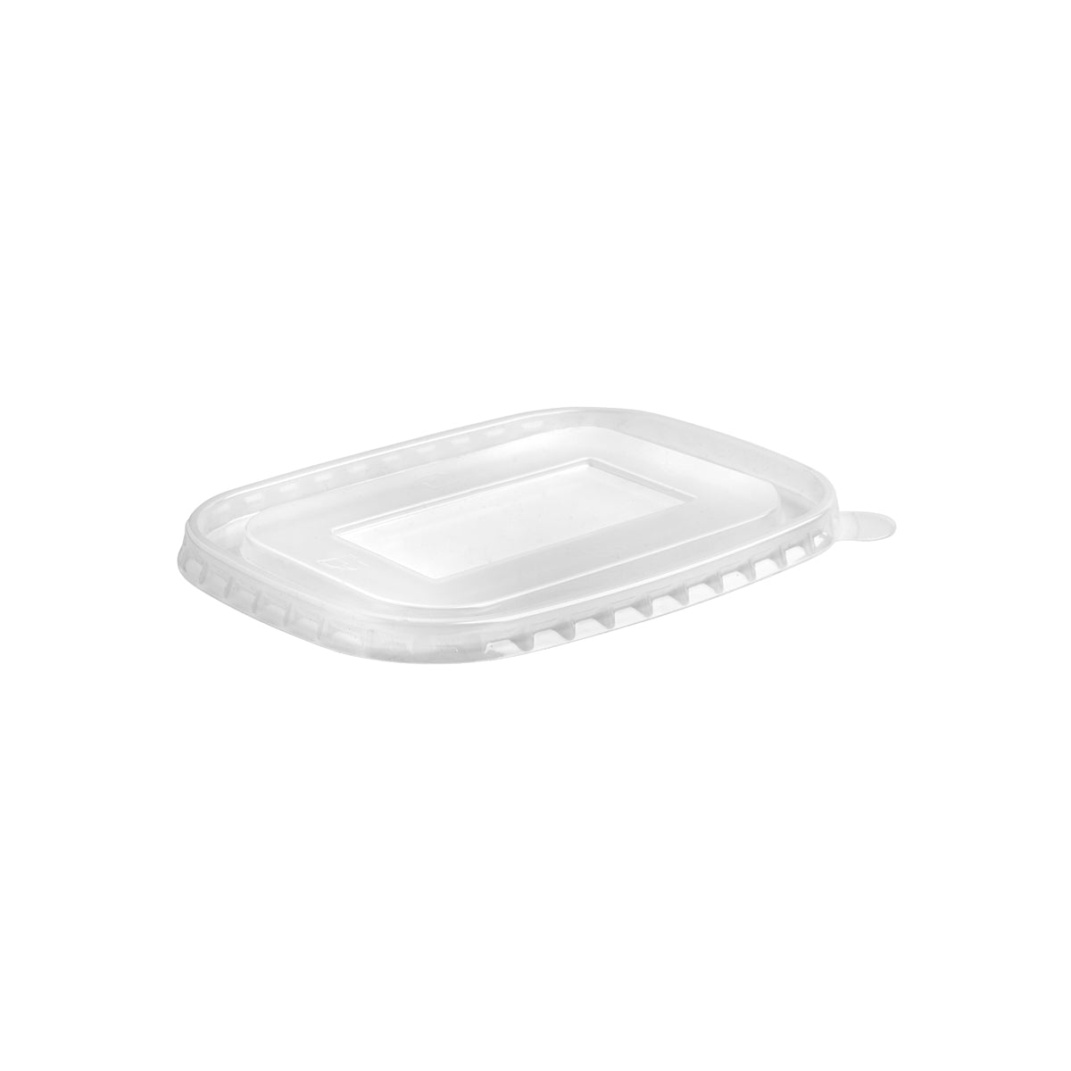 BB-LBL-PP BioPak Clear PP Rectangle Takeaway Lid 171x121mm Native Wholesale Hospitality Supplies Canberra