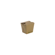 BP.BB-NB-26 BioPak FSC BioBoard Noodle Box Printed Kraft Look 80x68x100mm / 780ml / 26oz Native Wholesale Hospitality Supplies Canberra