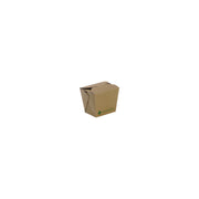 BP.BB-NB-8 BioPak FSC BioBoard Noodle Box Printed Kraft Look 60x45x65mm / 240ml / 8oz Native Wholesale Hospitality Supplies Canberra