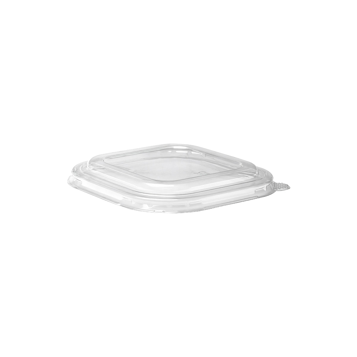 BB-SBL-PLA BioPak Clear PLA Square Takeaway Lid 168x168mm Native Wholesale Hospitality Supplies Canberra