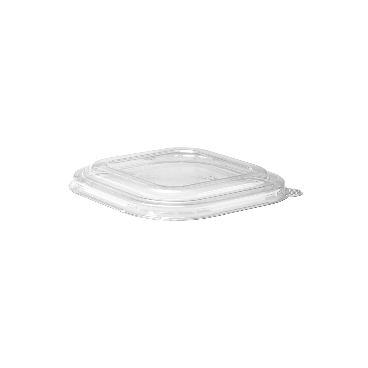 BB-SBL-RPET BioPak Clear RPET Square Takeaway Lid 177x177mm Native Wholesale Hospitality Supplies Canberra