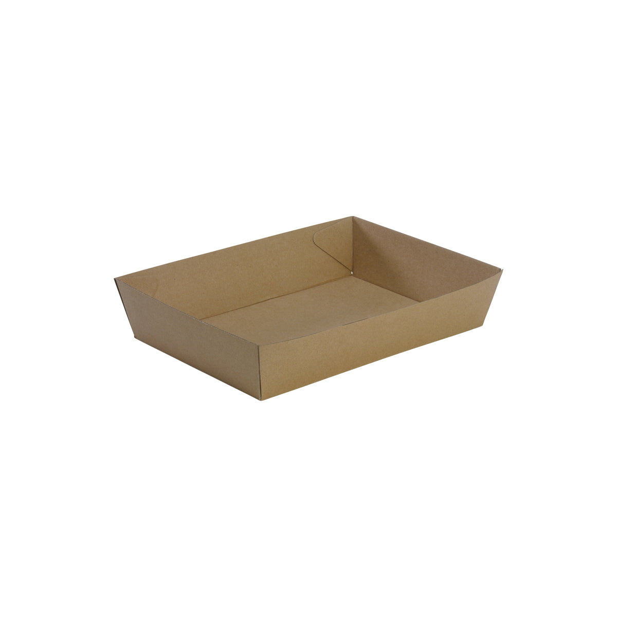 BB-TRAY5 BioPak FSC BioBoard Tray No.5 Kraft 255x179x58mm Native Wholesale Hospitality Supplies Canberra