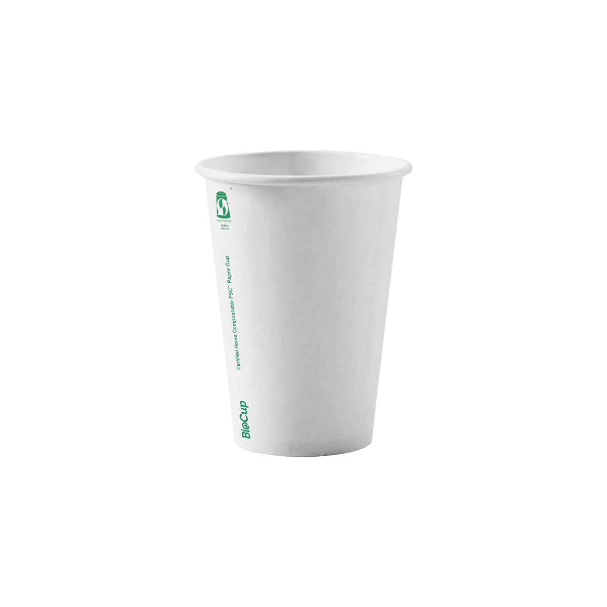 BP.BC-10W-SA BioPak Single Wall White BioCup (80mm) 320ml / 10oz Native Wholesale Hospitality Supplies Canberra