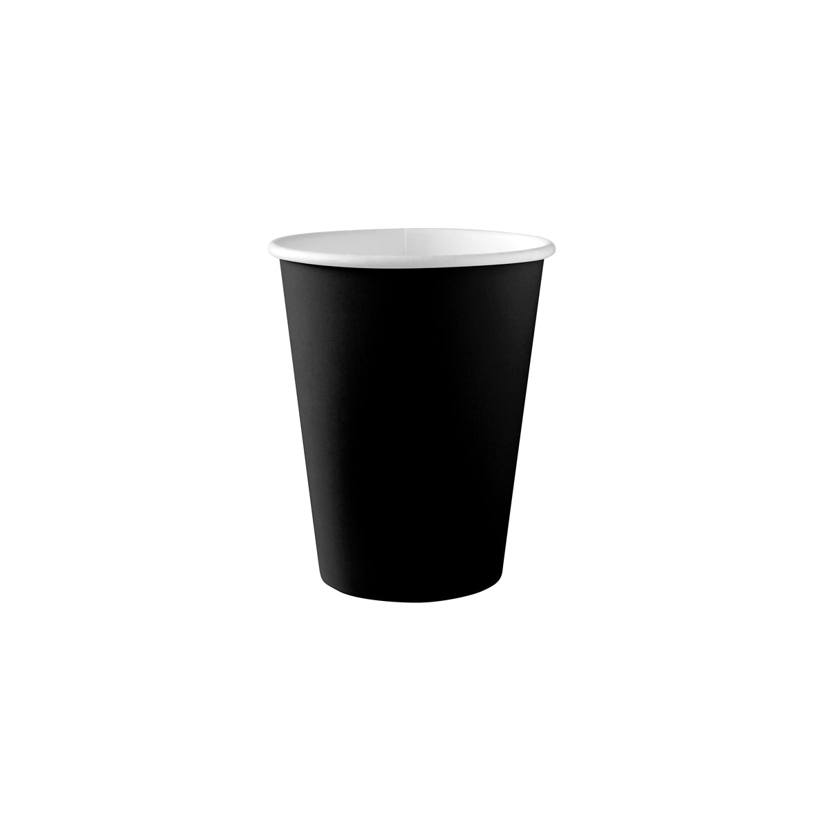 BC-12B BioPak Single Wall Black BioCup (90mm) 390ml / 12oz Native Wholesale Hospitality Supplies Canberra